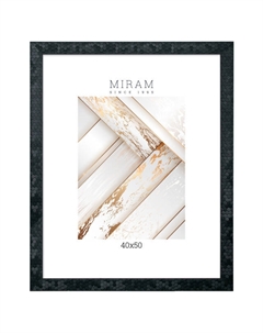 Фоторамка МИРАМ 400х500мм черная пластик Нет марки
