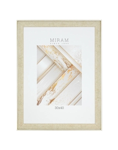 Фоторамка МИРАМ 300х400мм бежевая пластик Нет марки