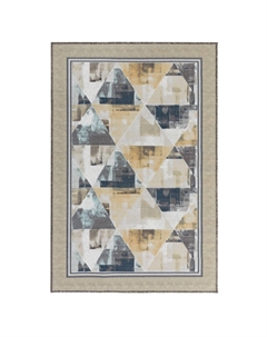 Ковер Принт 91 1000х1500мм бежево-серый Нет марки