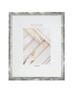 Фоторамка МИРАМ 400х500мм серая пластик Нет марки