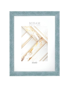 Фоторамка МИРАМ 300х400мм голубая пластик Нет марки