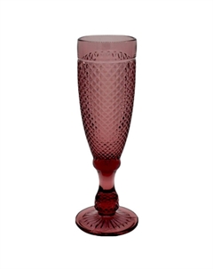 Бокал 150мл шампанское стекло розовый Нет марки