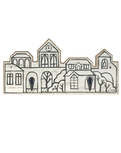 Вешалка настенная Графио 2 крючка 300х145х35мм МДФ Нет марки