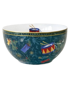 Салатник Щелкунчик и мышиный король 12см 0,42л фарфор зеленый Нет марки