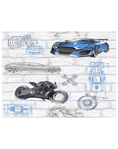 Обои бумажные дуплекс 10,05х0,53м, арт.В64,4 878-03 Нет марки