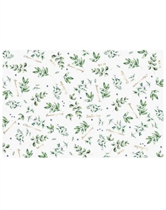 Салфетка-скатерть сервировочная 60х90см зеленая, арт.4630055128228 Нет марки