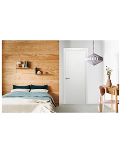 Полотно дверное ПРИНЦИП Рута белое глухое 200х70см эмаль с фурн. Нет марки