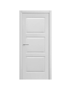 Полотно дверное ПРИНЦИП Трио белое глухое 200х70см эмаль с фурн. Нет марки