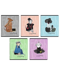 Тетрадь Модный приговор 96л клетка Нет марки