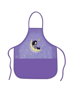 Фартук для уроков труда Девочка на Луне 53х44,5см Нет марки