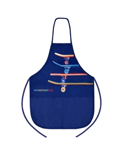 Фартук для уроков труда Скейтборды 53х44,5см Нет марки