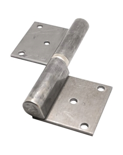 Петля гаражная на площадке 140х20х47мм правая под крепеж Нет марки