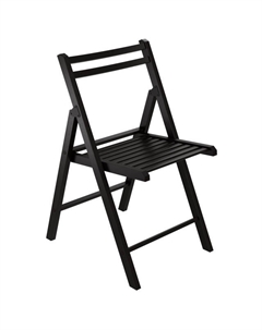 Стул складной PEGAS 395х430х800мм дерево черное дерево Нет марки