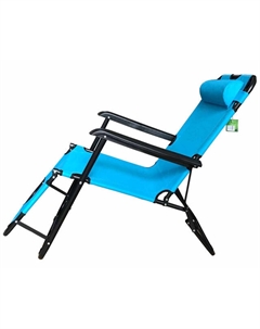 Кресло-шезлонг складной 153х60х80см в асс-те Нет марки