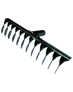 Грабли прямые ГВ-12 нерж. сталь без черенка Нет марки