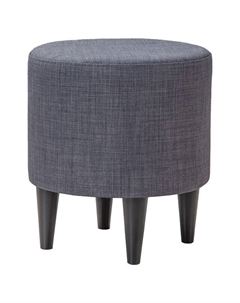 Пуф Нико 360х360х400мм рогожка темно-серый Нет марки