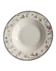 Тарелка Мануэла 22см глубокая фарфор Нет марки