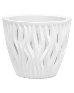 Кашпо Вдохновение 5,7л белый пластик Нет марки