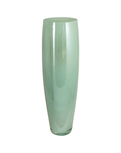 Ваза Fino 40см стекло мятный Нет марки
