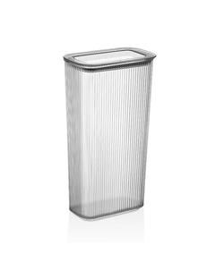 Контейнер для продуктов Рим 2,7л 15,5х9,5х27,7см вакуумный пластик Нет марки