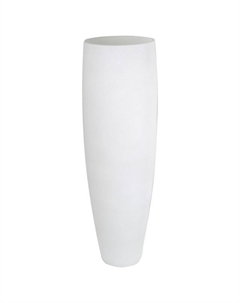 Ваза Fino 40см стекло белый Нет марки