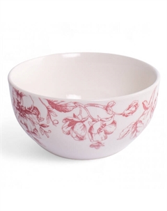 Салатник CRYSTAR Botanica 14,5см 0,68л фарфор бордо Нет марки