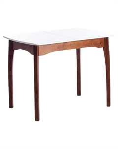 Стол раздвижной CATERINA 1000х700х750мм бук/мдф коричневый/белый Нет марки