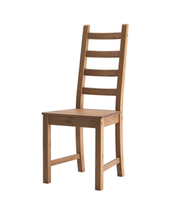 Стул Кантри 440х1030х480мм коричневый Нет марки