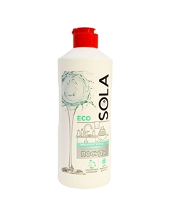 Средство для посуды SOLA Eco Гипоаллергенное гель 500мл Нет марки