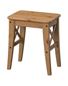 Табурет кухонный Ингольт 400х450х300мм коричневый массив сосны Нет марки