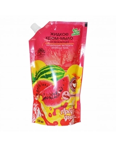 Мыло жидкое ДЛЯ ВСЕЙ СЕМЬИ Арбуз и Дыня освежающее 500мл дой-пак Нет марки