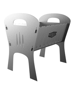 Мангал разборный FIREWOOD 40х26х34см сталь 1,5мм Нет марки