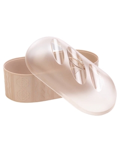 Хлебница Меланж 33х16х19см бежевый Нет марки