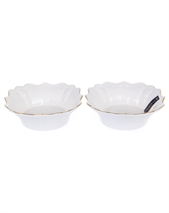 Набор салатников Грация 2шт. 16см 0,39л фарфор Нет марки