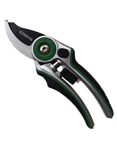 Секатор плоскостной GRONS Power P002 20,5см пружинный привод Нет марки