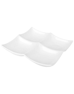 Менажница Meze 4 секции 18см фарфор Нет марки