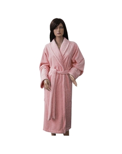 Халат велсофт р-р 48-50 розовый, арт.ТВТ-В-4850 Нет марки
