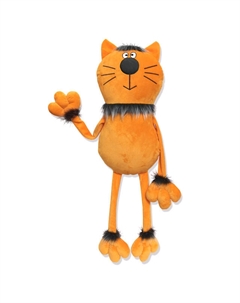 Подушка декоративная Кот Черныш 92х37см бежевая, арт.ПД-Черныш Б Нет марки