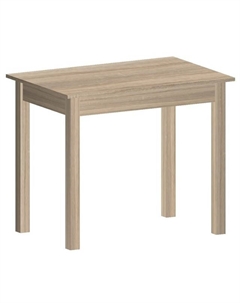 Стол нераздвижной 900х600х750мм дуб сонома ЛДСП/МДФ Нет марки