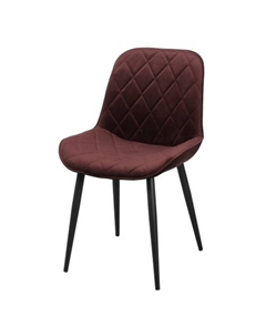 Стул АУРА 530х590х860мм бордовый ткань/металл Нет марки