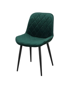 Стул АУРА 530х590х860мм темно-зеленый ткань/металл Нет марки
