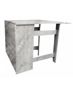 Стол-книжка 1570х770х750мм цвет Крафт белый ЛДСП Нет марки