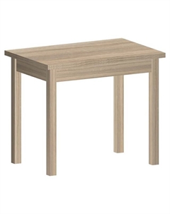 Стол раздвижной 900(1200)х600(900)х766мм дуб сонома ЛДСП/МДФ Нет марки