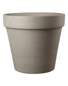 Горшок керамический Vaso 2,4л d17см h14,9см темно-серый Нет марки