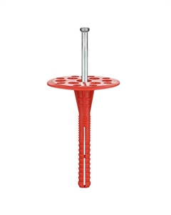 Дюбель для теплоизоляции металлический гвоздь 10х90мм 50шт. Нет марки