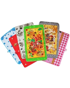 Полотенце кухонное ваф. 35х60см в ассортименте, арт.102-53 Нет марки