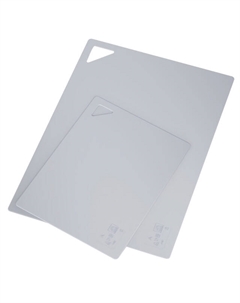 Набор досок раздел. 2шт 35х25/25х17см гибкие пластик серый Нет марки