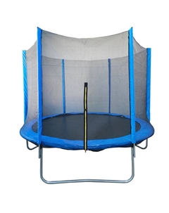 Батут d270см с сеткой синий Нет марки