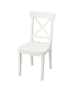 Стул Ингольт 400х910х530мм белый массив березы Нет марки