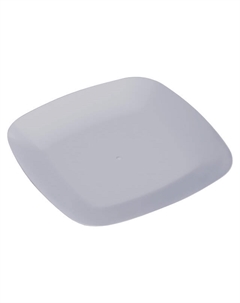 Тарелка Квадро 22см обеденная пластик Нет марки